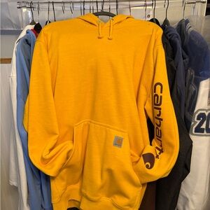 Carhartt Bold Yellow Hoodie for Men